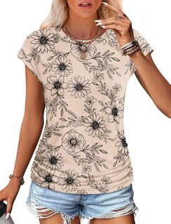 Foto 2 | Foto 2 | Camisetas De Verano Sampeel Para Mujer Atuendos Elegantes E Informales De Negocios - Venta Internacional.