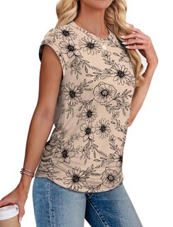 Foto 4 | Foto 4 | Camisetas De Verano Sampeel Para Mujer Atuendos Elegantes E Informales De Negocios - Venta Internacional.