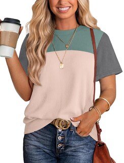 Foto 1 | Foto 1 | Blusas Tipo Túnica Wiholl Summer Para Mujer De Manga Corta Color Verde - Venta Internacional.