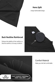 Foto 5 | Foto 5 | Camiseta Tipo Túnica Neyouqe Para Mujer Manga Larga Negra Casual 2025 S - Venta Internacional.