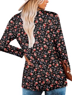 Foto 4 | Foto 4 | Blusa Tipo Túnica Roselinlin Holgada Manga Larga Para Mujer Xxl - Venta Internacional.