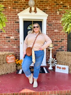 Foto 2 | Foto 2 | Top Ritera De Punto Gofrado Con Cuello En V Y Botones Henley Talla Grande - Venta Internacional.