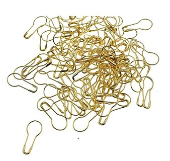 Foto 1 | Foto 1 | Aguja Safety Pins Woiwo Calabash Con Forma De Alfiler 100 Unidades (oro) Metal - Venta Internacional.