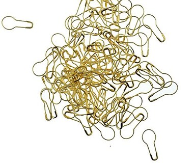 Foto 2 | Foto 2 | Aguja Safety Pins Woiwo Calabash Con Forma De Alfiler 100 Unidades (oro) Metal - Venta Internacional.