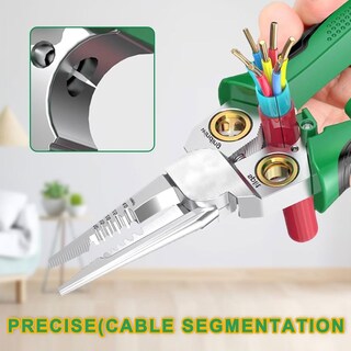 Foto 3 | Foto 3 | Pelacables 8 En 1 Con Comprobador De Voltaje Y Herramienta De Reparación Para Electricistas - Venta Internacional.