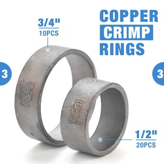 Foto 4 | Foto 4 | Kits Combinados De Herramientas De Crimpado Pex Iwiss Angle Para 1/2 Y 3/4 Pex - Venta Internacional.