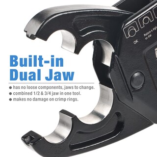 Foto 6 | Foto 6 | Kits Combinados De Herramientas De Crimpado Pex Iwiss Angle Para 1/2 Y 3/4 Pex - Venta Internacional.