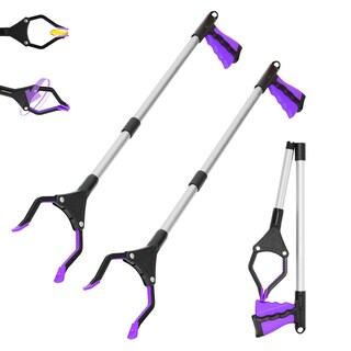 Foto 1 | Foto 1 | Herramienta Grabber Reacher Upgrade  Paquete De 2 Unidades  Plegable  32 Cm  Color Morado - Venta Internacional.