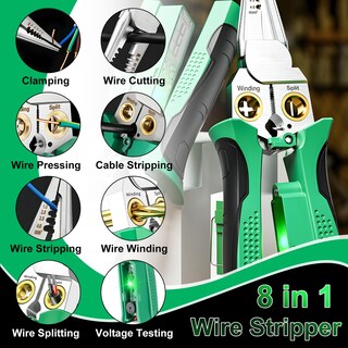Foto 2 | Foto 2 | Pelacables Con Comprobador De Tensión 8 En 1 Lonniy Heavy Duty - Venta Internacional.
