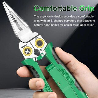 Foto 7 | Foto 7 | Pelacables Con Comprobador De Tensión 8 En 1 Lonniy Heavy Duty - Venta Internacional.