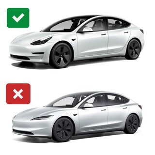 Foto 2 | Foto 2 | Sombrillas De Techo Vion Tesla Model 3 2023-2021 Fábricas De Ee. Uu. - Venta Internacional.