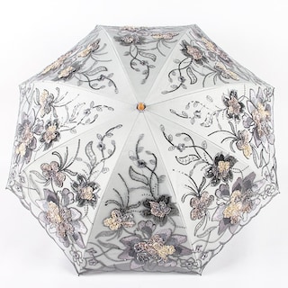 Foto 2 | Foto 2 | Sombrilla Umbrella Honeystore Con Encaje Para Bodas Y Rayos Uv 1812 Color Gris - Venta Internacional.