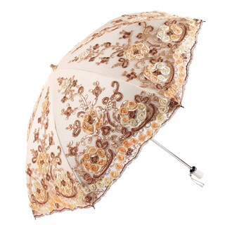 Foto 1 | Foto 1 | Sombrilla Honeystore Para Boda Con Encaje Protección Uv Color Amarillo - Venta Internacional.