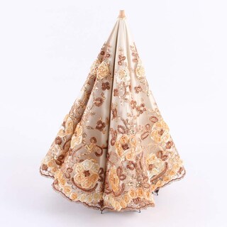 Foto 5 | Foto 5 | Sombrilla Honeystore Para Boda Con Encaje Protección Uv Color Amarillo - Venta Internacional.