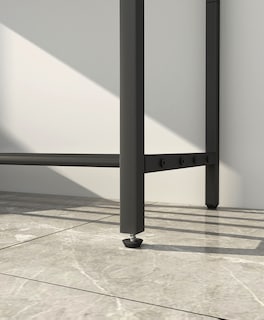 Foto 6 | Foto 6 | Mesa Consola Laatooree Industrial De 41 7 Cm Con Estante Color Marrón Rústico - Venta Internacional.