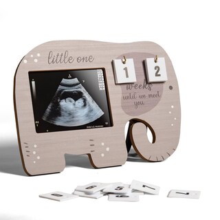 Foto 1 | Foto 1 | Marco De Imágenes De Ultrasonido Werkasi Sonogram Countdown Weeks - Venta Internacional.