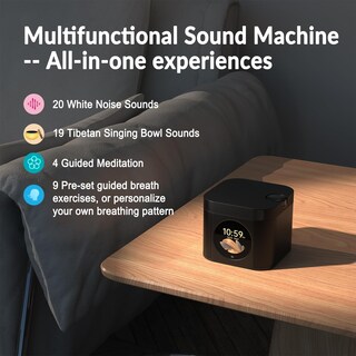 Foto 2 | Foto 2 | Kipcush Singing Bowl & Sleep Sound Machine Con 19 Cuencos Tibetanos - Venta Internacional.