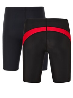 Foto 3 | Foto 3 | Traje De Natación Swim Jammers Devoropa Para Niños Y Jóvenes Upf 50+ Negro S - Venta Internacional.