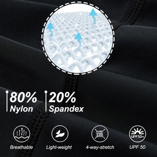 Foto 4 | Foto 4 | Swim Jammers Devoropa Para Niños Corte Ajustado Upf 50+ Negro/azul M - Venta Internacional.