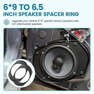 Foto 2 | Foto 2 | Adaptador De Altavoz Nuith 6x9 A 6.5 Pulgadas Para Jeep/chrysler/dodge - Venta Internacional.