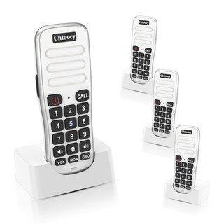 Foto 1 | Foto 1 | Sistema De Intercomunicación Inalámbrico Chtoocy Recargable Con Un Alcance De 5280 Pies (4) - Venta Internacional.