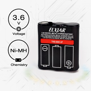 Foto 2 | Foto 2 | Batería Yutsujo 3.6v 800mah Ni-mh De Repuesto Para Motorola - Venta Internacional.