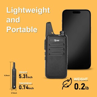 Foto 4 | Foto 4 | Walkie Talkies Tidradio Td-m8s Recargables De Largo Alcance Para Adultos - Venta Internacional.