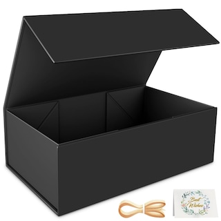 Foto 1 | Foto 1 | Caja De Regalo Ryddoy Negra De 24 X 15 X 7 5 Cm Con Cierre Magnético - Venta Internacional.