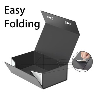 Foto 3 | Foto 3 | Caja De Regalo Ryddoy Negra De 24 X 15 X 7 5 Cm Con Cierre Magnético - Venta Internacional.