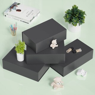 Foto 6 | Foto 6 | Caja De Regalo Ryddoy Negra De 24 X 15 X 7 5 Cm Con Cierre Magnético - Venta Internacional.