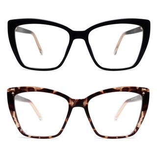 Foto 4 | Foto 4 | Gafas De Lectura Con Luz Azul Amomoma Trendy Tr90 De Gran Tamaño - Venta Internacional.