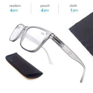 Foto 4 | Foto 4 | Gafas De Lectura Olomee Blue Light Blocking +1.50 Black - Venta Internacional.