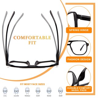 Foto 5 | Foto 5 | Gafas De Lectura Progresivas Multienfoque Jo Para Hombres/mujeres - Venta Internacional.