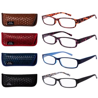 Foto 1 | Foto 1 | Gafas De Lectura Eyeguard Para Mujer Paquete De 4 Unidades 1 75 Con Funda - Venta Internacional.