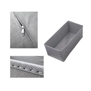 Foto 7 | Foto 7 | Set Organizador De Cajones Bructhun Underwear Gris Claro X4 - Venta Internacional.