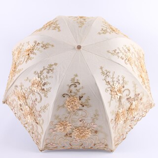 Foto 6 | Foto 6 | Paraguas Honeystore Vintage Lace Con Protección Solar Uv Color Amarillo - Venta Internacional.