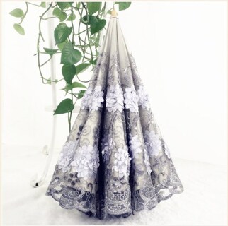 Foto 4 | Foto 4 | Paraguas Honeystore Vintage Lace Uv  Plegable  Para Sol  Gris - Venta Internacional.