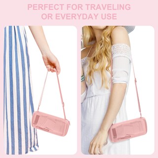 Foto 4 | Foto 4 | Paraguas De Viaje Leagera Compact Con Funda Ligera Rosa - Venta Internacional.