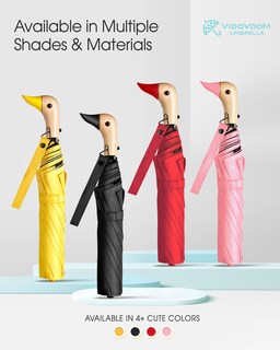 Foto 5 | Foto 5 | Umbrella Viddvoom Duck Umbrella Con Bonito Mango De Pato Compacto - Venta Internacional.