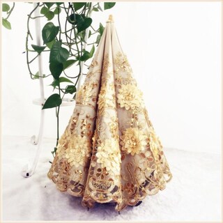 Foto 4 | Foto 4 | Paraguas Honeystore Vintage Lace Con Protección Solar Uv Color Amarillo - Venta Internacional.