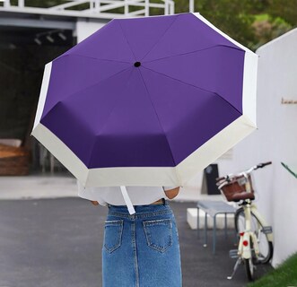 Foto 2 | Foto 2 | Paraguas Leagera Compact Small Travel Arc 116 Cm Color Morado Oscuro - Venta Internacional.