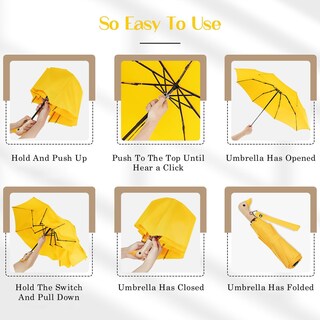 Foto 3 | Foto 3 | Paraguas Natuquebrela Yellow Duckhead Para Niños Y Niñas - Venta Internacional.