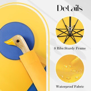 Foto 4 | Foto 4 | Paraguas Natuquebrela Yellow Duckhead Para Niños Y Niñas - Venta Internacional.