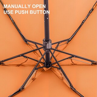 Foto 7 | Foto 7 | Paraguas Leagera Compact Travel Con Funda Ligera Naranja - Venta Internacional.