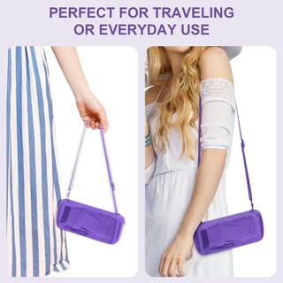 Foto 3 | Foto 3 | Paraguas De Viaje Leagera Compact Con Funda Ligera  Color Morado - Venta Internacional.