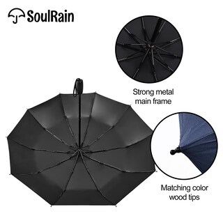 Foto 6 | Foto 6 | Paraguas Soulrain 46 Travel  Ligero  Resistente Al Viento  Uv 95% - Venta Internacional.