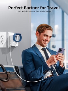 Foto 3 | Foto 3 | Bloque De Carga Aflydog Para Apple Watch Con Cable Retráctil - Venta Internacional.