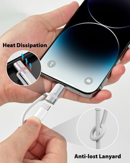 Foto 3 | Foto 3 | Adaptador Usb C A Lightning Boutop Mfi Certificado 36 W Paquete De 2 - Venta Internacional.