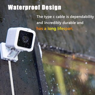 Foto 4 | Foto 4 | Cable Usb-c Pdeey De 8 M Para Cargar Cámaras De Seguridad Wifi Cctv - Venta Internacional.