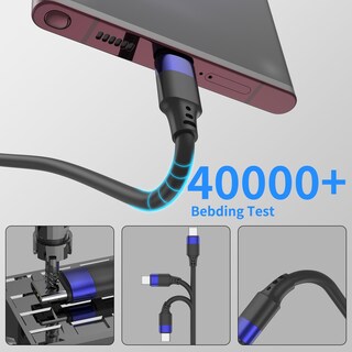 Foto 4 | Foto 4 | Cable Usb C Bkduice De 30 Cm Para Iphone 15 Paquete De 10 Unidades Carga Masiva - Venta Internacional.
